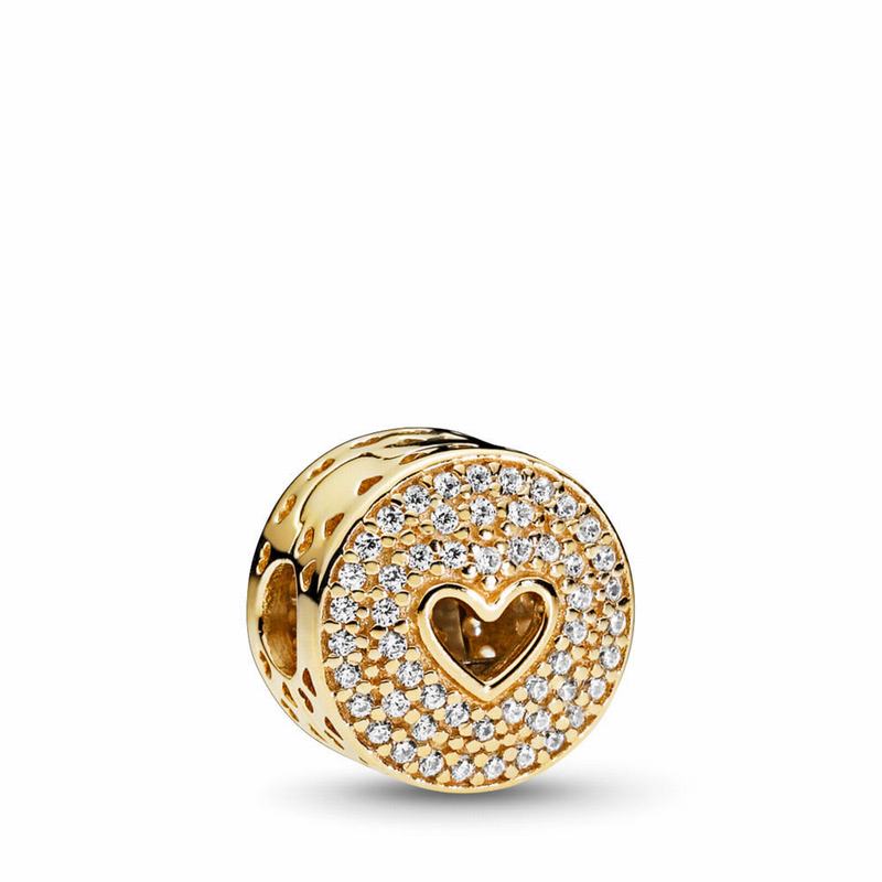 Talismane Pandora Inima Of Luxury Clip Aur (ktNob7Gs)